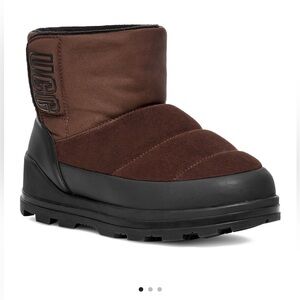 ♥️💖 UGG Classic KLAMUTH MINI SUEDE CLASSIC BOOTS Chocolate Brown EUC